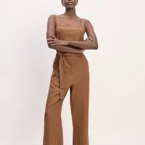 Everlane Tan Jumpsuit
